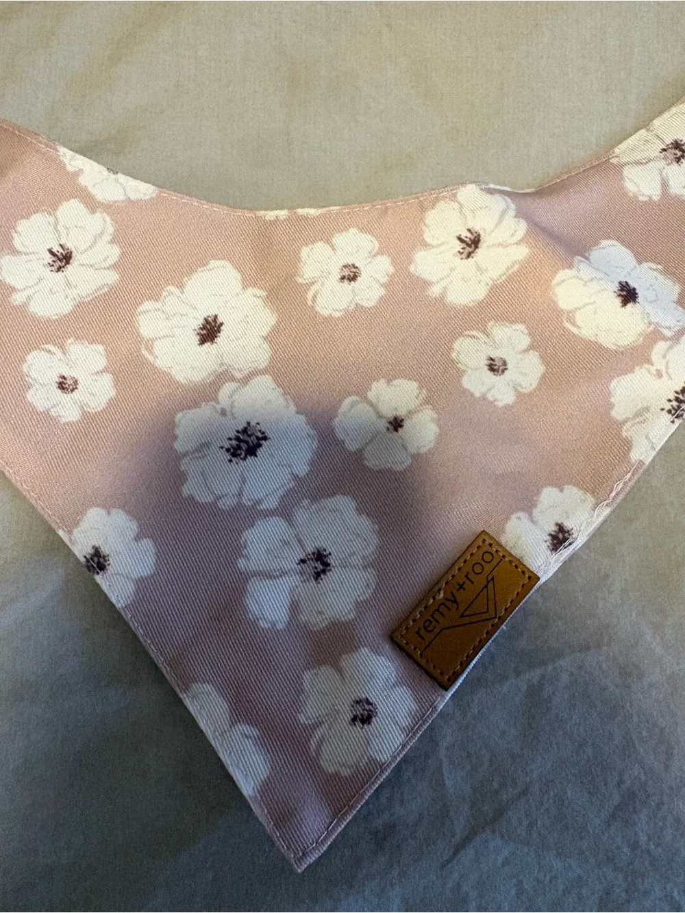 Pink Floral Bandana for dogs